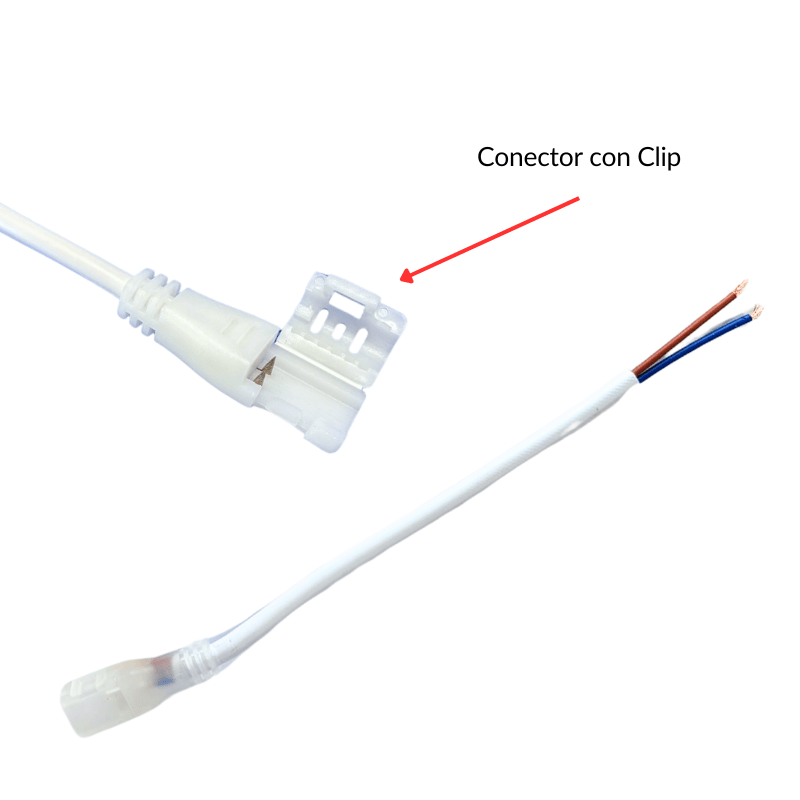 Metro De Manguera LED 2835 Sin Driver 110V 65K Blanco Frio - Wattko